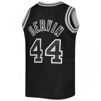 S.Antonio Spurs #44 George Gervin Mitchell & Ness 1978-79 Hardwood Classics Swingman Jersey Black Stitched American Basketball Jersey