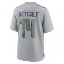 S.Seahawks #14 DK Metcalf Gray Atmosphere Fashion Game Jersey Stitched American Football Jerseys