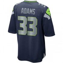 S.Seahawks #33 Jamal Adams College Navy Game Jersey Stitched American Football Jerseys