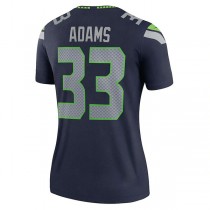 S.Seahawks #33 Jamal Adams College Navy Legend Jersey Stitched American Football Jerseys