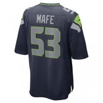 S.Seahawks #53 Boye Mafe College Navy Game Player Jersey Stitched American Football Jerseys