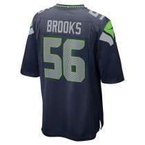 S.Seahawks #56 Jordyn Brooks College Navy Player Game Jersey Stitched American Football Jerseys