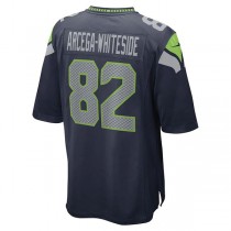 S.Seahawks #82 J.J. Arcega-Whiteside College Navy Game Player Jersey Stitched American Football Jerseys