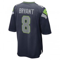 S.Seahawks #8 Coby Bryant College Navy Game Player Jersey Stitched American Football Jerseys