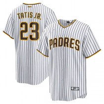 San Diego Padres #23 Fernando Tatis Jr. White Alternate Replica Player Jersey Baseball Jerseys