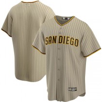 San Diego Padres Tan Alternate Replica Team Jersey Baseball Jerseys