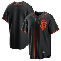 San Francisco Giants Black Alternate Replica Team Jersey Baseball Jerseys