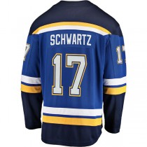 St.L.Blues #17 Jaden Schwartz Fanatics Branded Youth Breakaway Player Jersey Blue Stitched American Hockey Jerseys