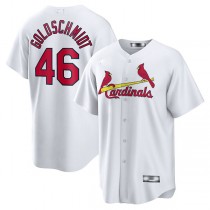 St. Louis Cardinals Paul Goldschmidt White Home Replica Player Name Jersey Baseball Jerseys