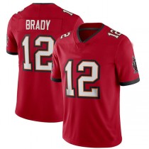 TB.Buccaneers #12 Tom Brady Red Vapor Limited Jersey Stitched American Football Jerseys