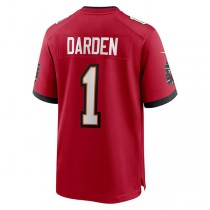 TB.Buccaneers #1 Jaelon Darden Red Game Jersey Stitched American Football Jerseys