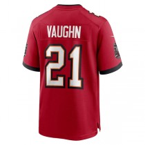 TB.Buccaneers #21 Ke'Shawn Vaughn Red Player Jersey Stitched American Football Jerseys