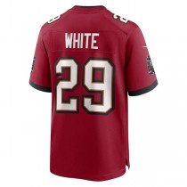 TB.Buccaneers #29 Rachaad White Red Game Player Jersey Stitched American Football Jerseys