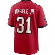 TB.Buccaneers #31 Antoine Winfield Jr. Red Game Jersey Stitched American Football Jerseys