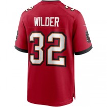TB.Buccaneers #32 James Wilder Red Game Retired Player Jersey Stitched American Football Jerseys