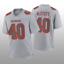 TB.Buccaneers #40 Mike Alstott Gray Atmosphere Game Retired Player Jersey Stitched American Football Jerseys