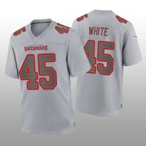 TB.Buccaneers #45 Devin White Gray Atmosphere Game Jersey Stitched American Football Jerseys