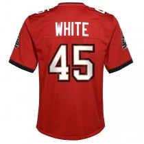 TB.Buccaneers #45 Devin White Red Game Jersey Stitched American Football Jerseys