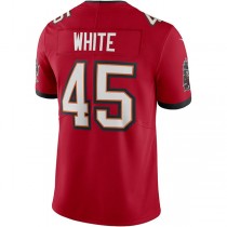 TB.Buccaneers #45 Devin White Red Vapor Limited Jersey Stitched American Football Jerseys