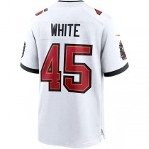 TB.Buccaneers #45 Devin White White Game Jersey Stitched American Football Jerseys