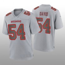 TB.Buccaneers #54 Lavonte David Gray Atmosphere Game Jersey Stitched American Football Jerseys