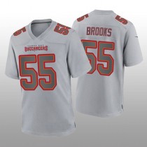 TB.Buccaneers #55 Derrick Brooks Gray Atmosphere Game Retired Player Jersey Stitched American Football Jerseys
