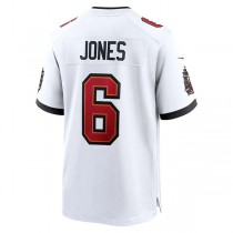 TB.Buccaneers #6 Julio Jones White Player Game Jersey Stitched American Football Jerseys
