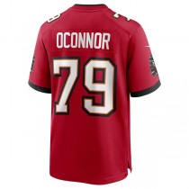 TB.Buccaneers #79 Patrick O'Connor Red Game Jersey Stitched American Football Jerseys