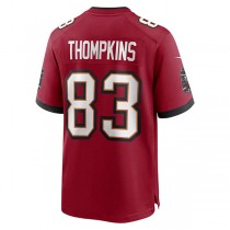 TB.Buccaneers #83 Deven Thompkins Red Game Player Jersey Stitched American Football Jerseys