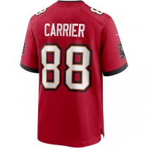 TB.Buccaneers #88 Mark Carrier Red Game Retired Player Jersey Stitched American Football Jerseys