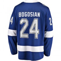 TB.Lightning #24 Zach Bogosian Fanatics Branded Home Breakaway Player Jersey Blue Stitched American Hockey Jerseys