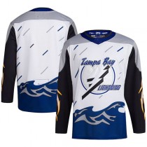 TB.Lightning Reverse Retro 2.0 Authentic Blank Jersey White Stitched American Hockey Jerseys