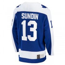 T.Maple Leafs #13 Mats Sundin Fanatics Branded Breakaway Retired Player Jersey Blue Stitched American Hockey Jerseys