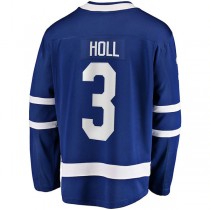 T.Maple Leafs #3 Justin Holl Fanatics Branded Home Breakaway Player Jersey Blue Stitched American Hockey Jerseys