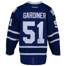 T.Maple Leafs #51 Jake Gardiner Fanatics Authentic Game-Used from the 2015-16 Season Blue Stitched American Hockey Jerseys