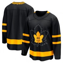 T.Maple Leafs Fanatics Branded Alternate Premier Breakaway Reversible Blank Jersey Black Stitched American Hockey Jerseys