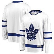 T.Maple Leafs Fanatics Branded Breakaway Away Jersey White Stitched American Hockey Jerseys