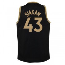 T.Raptors #43 Pascal Siakam Swingman Jersey Black Statement Edition Stitched American Basketball Jersey