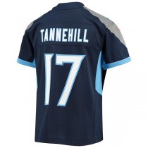 T.Titans #17 Ryan Tannehill Game Jersey Navy Stitched American Football Jerseys