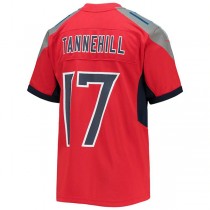 T.Titans #17 Ryan Tannehill Red Inverted Team Game Jersey Stitched American Football Jerseys