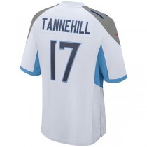 T.Titans #17 Ryan Tannehill White Game Jersey Stitched American Football Jerseys