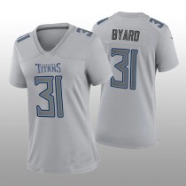 T.Titans #31 Kevin Byard Gray Atmosphere Game Jersey Stitched American Football Jerseys