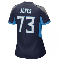 T.Titans #73 Jamarco Jones Navy Player Game Jersey Stitched American Football Jerseys