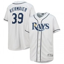 Tampa Bay Rays #39 Kevin Kiermaier White Home Replica Player Jersey Baseball Jerseys