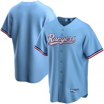 Texas Rangers Light Blue Alternate Replica Team Jersey Baseball Jerseys