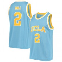 U.Bruins #2 Lonzo Ball Original Retro Brand Alumni Basketball Jersey Blue Stitched American College Jerseys