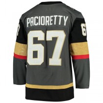 V.Golden Knights #67 Max Pacioretty Alternate Authentic Player Jersey Gray Hockey Jerseys