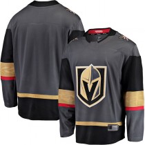 V.Golden Knights Fanatics Branded Breakaway Alternate Jersey Gray Stitched American Hockey Jerseys