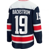 W.Capitals #19 Nicklas Backstrom Fanatics Branded Alternate 2020-21 Premier Breakaway Player Jersey Navy Stitched American Hockey Jerseys