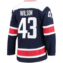 W.Capitals #43 Tom Wilson 2020-21 Alternate Primegreen Authentic Pro Player Jersey Navy Stitched American Hockey Jerseys
